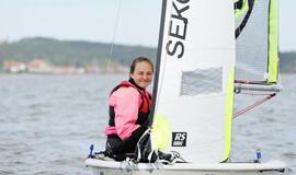 Beveik 200 buriuotojų Nidoje orai nepašykštėjo iššūkių