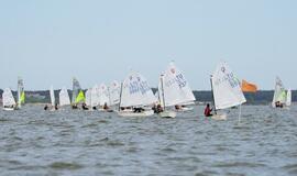 Beveik 200 buriuotojų Nidoje orai nepašykštėjo iššūkių