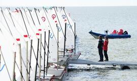 Beveik 200 buriuotojų Nidoje orai nepašykštėjo iššūkių