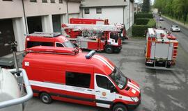 Ekskursija pas ugniagesius