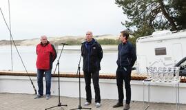 Beveik 200 buriuotojų Nidoje orai nepašykštėjo iššūkių