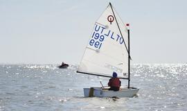 Beveik 200 buriuotojų Nidoje orai nepašykštėjo iššūkių