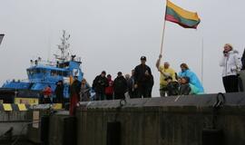 Ambersail II atvyko į Klaipėdą