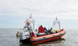 Beveik 200 buriuotojų Nidoje orai nepašykštėjo iššūkių