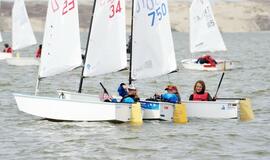 Beveik 200 buriuotojų Nidoje orai nepašykštėjo iššūkių