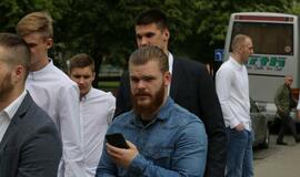 Meras pasveikino Lietuvos rankinio lygos čempionus