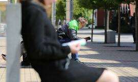 Klaipėdos jaunimas skaito knygas