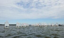 Beveik 200 buriuotojų Nidoje orai nepašykštėjo iššūkių