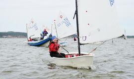 Beveik 200 buriuotojų Nidoje orai nepašykštėjo iššūkių