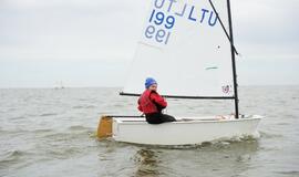 Beveik 200 buriuotojų Nidoje orai nepašykštėjo iššūkių