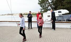 Beveik 200 buriuotojų Nidoje orai nepašykštėjo iššūkių