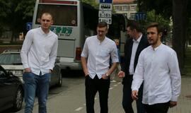 Meras pasveikino Lietuvos rankinio lygos čempionus