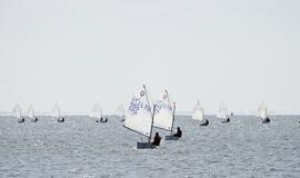 Beveik 200 buriuotojų Nidoje orai nepašykštėjo iššūkių