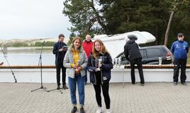 Beveik 200 buriuotojų Nidoje orai nepašykštėjo iššūkių