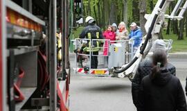 Ekskursija pas ugniagesius