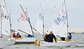 Beveik 200 buriuotojų Nidoje orai nepašykštėjo iššūkių