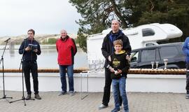 Beveik 200 buriuotojų Nidoje orai nepašykštėjo iššūkių