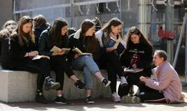 Klaipėdos jaunimas skaito knygas