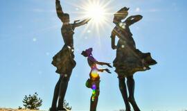 Pasivaikščiojimas pajūriu Šventojoje