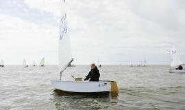 Beveik 200 buriuotojų Nidoje orai nepašykštėjo iššūkių