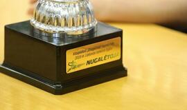 Meras pasveikino Lietuvos rankinio lygos čempionus