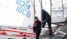 Beveik 200 buriuotojų Nidoje orai nepašykštėjo iššūkių