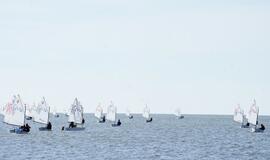 Beveik 200 buriuotojų Nidoje orai nepašykštėjo iššūkių