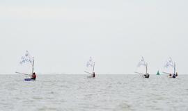 Beveik 200 buriuotojų Nidoje orai nepašykštėjo iššūkių