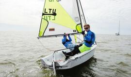 Beveik 200 buriuotojų Nidoje orai nepašykštėjo iššūkių