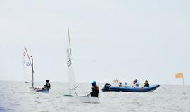 Beveik 200 buriuotojų Nidoje orai nepašykštėjo iššūkių