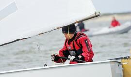 Beveik 200 buriuotojų Nidoje orai nepašykštėjo iššūkių