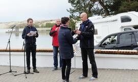 Beveik 200 buriuotojų Nidoje orai nepašykštėjo iššūkių