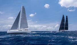 „Ambersail 2“ įgulos kapitonas: pirmą kartą gyvenime fiziškai aplenkėme mūsų didįjį konkurentą jachtą „Sojana“