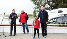 Beveik 200 buriuotojų Nidoje orai nepašykštėjo iššūkių