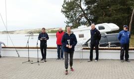 Beveik 200 buriuotojų Nidoje orai nepašykštėjo iššūkių