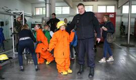 Ekskursija pas ugniagesius