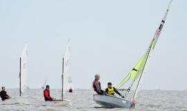 Beveik 200 buriuotojų Nidoje orai nepašykštėjo iššūkių