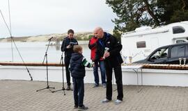 Beveik 200 buriuotojų Nidoje orai nepašykštėjo iššūkių