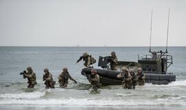 Nemirsetos paplūdimyje vyko pratybų BALTOPS 2019 karių išsilaipinimo operacija