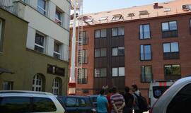 Klaipėdos senamiestyje kilo gaisras