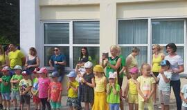 Sporto šventė lopšelyje-darželyje ,,Kregždutė‘‘