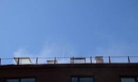 Klaipėdos senamiestyje kilo gaisras