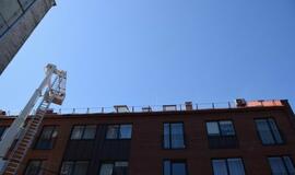 Klaipėdos senamiestyje kilo gaisras