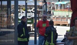 Klaipėdos senamiestyje kilo gaisras