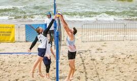 Olimpinės dienos sūkuryje paaiškėjo Lietuvos paplūdimio tinklinio studentų čempionai