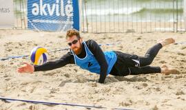 Olimpinės dienos sūkuryje paaiškėjo Lietuvos paplūdimio tinklinio studentų čempionai