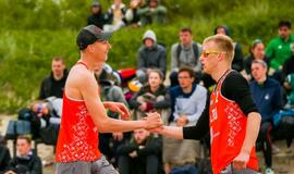 Olimpinės dienos sūkuryje paaiškėjo Lietuvos paplūdimio tinklinio studentų čempionai