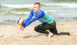 Olimpinės dienos sūkuryje paaiškėjo Lietuvos paplūdimio tinklinio studentų čempionai