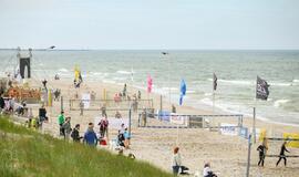 Olimpinės dienos sūkuryje paaiškėjo Lietuvos paplūdimio tinklinio studentų čempionai