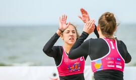 Olimpinės dienos sūkuryje paaiškėjo Lietuvos paplūdimio tinklinio studentų čempionai